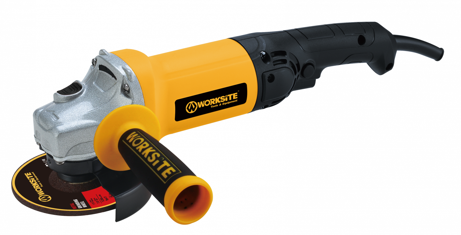 Worksite Angle Grinder, 4 1/2" Powerful 7.0 AMP Motor delivers 11,000