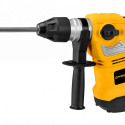 Worksite Rotary Hammer Drill 1500W, 13 Amps, SDS-Plus. 1-1/4 Inch, Vibration Control and Safety Clutch, Heavy Duty Demolition Hammer for Concrete. Three modes: Chisel Mode, Hammer drill mode,  Drill mode. EASY TO OPERATE, Ergonomic design, Drill Through Anything, Powerful Motor ERH236