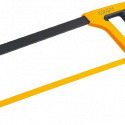 Worksite Hacksaw Frame with blade 12 inches (300mm), Comfortable Nylon two-color handle WT3059