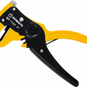 Worksite Wire Stripper Cutter, 7inch(175MM), Made of Highly Durable Steel Precision Forged, Extremely Sharp Blade Allows for multi-stripping and cutting, Automatically Adjusts According to Wire Size, Rust-Resistant Finish for Protection. Cuts Copper, Brass, Iron, Aluminum and Steel Wire WT1153