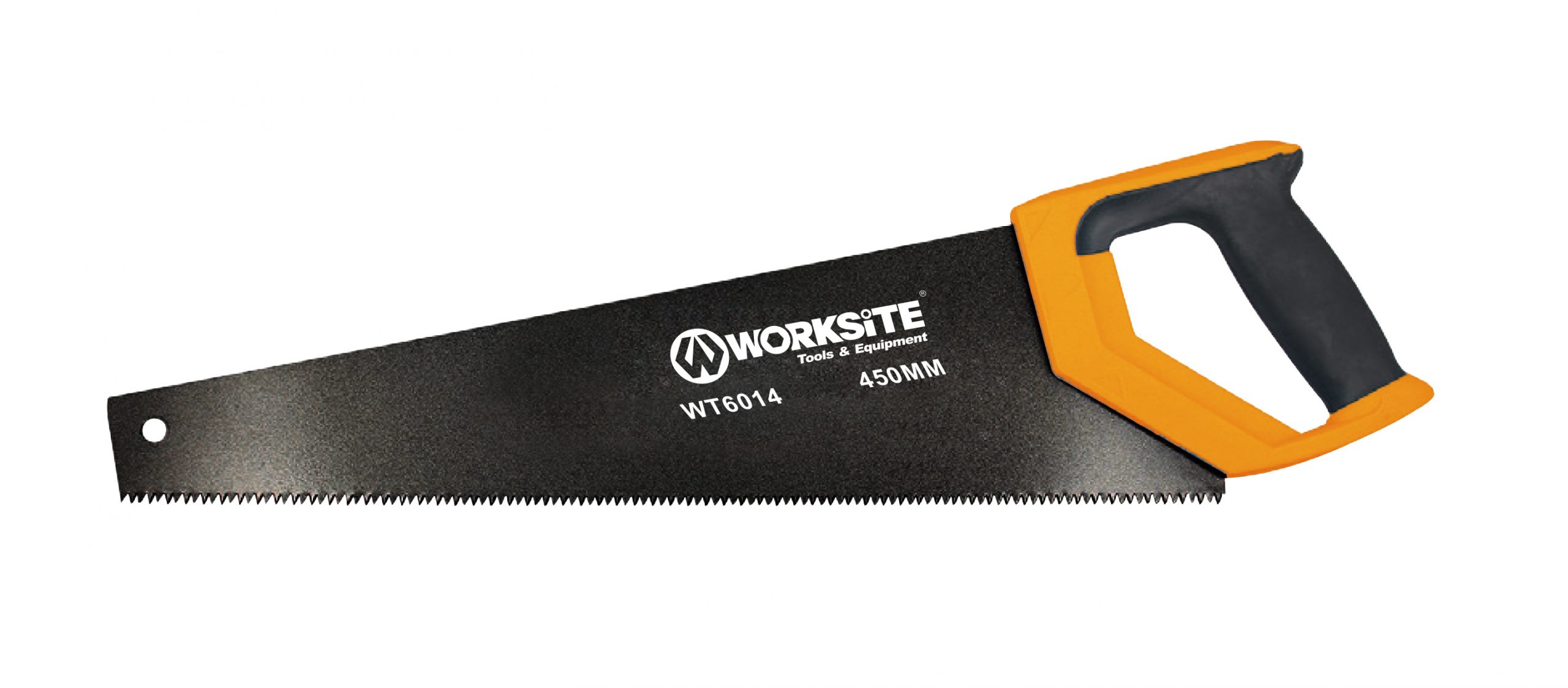 Worksite Hand Saw 18inches/20inches. 3 sided precision ground and induction hardened teeth for easy and perfect cutting. Perfect Saw for general and specific purposes for both professional and amateur DIY maintenance or work. WT6014