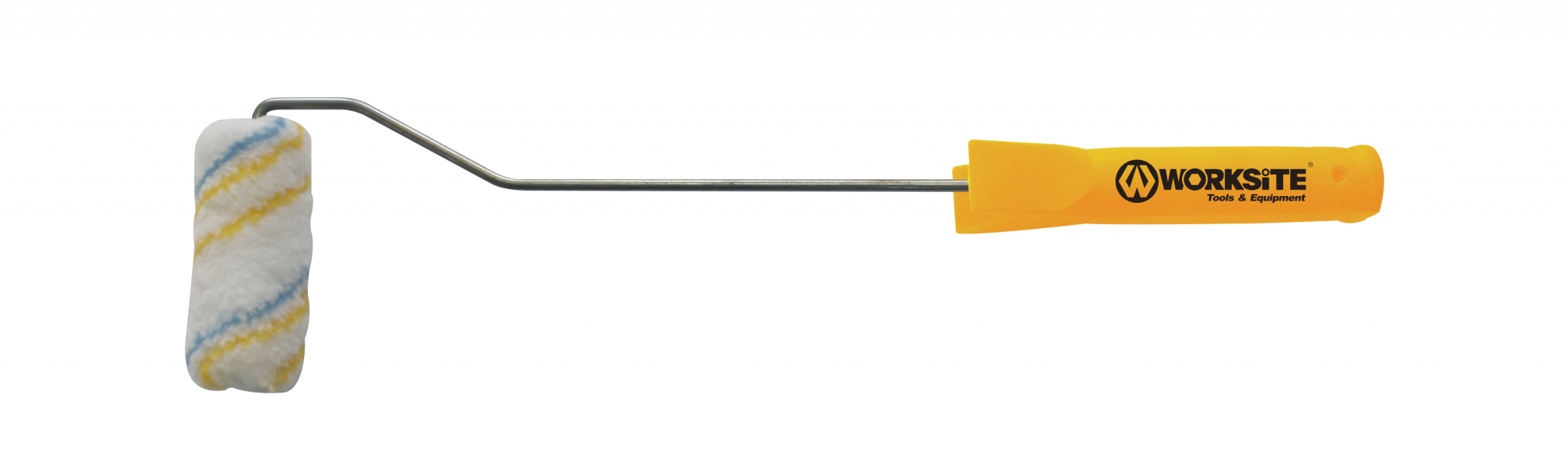 Worksite Paint Roller Cylinder Brush 1/2 X 4 Inch, 16 inch long Handle