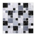 Morcart 3D Mosaic Tiles Peel And Stick Wall Tile For Kitchen Living Room Bathroom Laundry Room Backsplashes-10inches X 10inches -MT1003