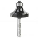 Timberline 320-26 Carbide Tipped Corner Rounding 3/8 R x 1-1/4 D x 5/8 CH x 1/4 Inch SHK w/ Lower Ball Bearing Router Bit AMTL 320 26