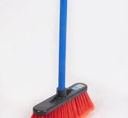 Eterna Super Fantasy Straight Indoor Broom, with Long Handle. Ideal for Home, Kitchen, Office, Lobby, Floor Use, Garage and More – GP34