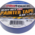 ProTouch Heavy Duty Painter Tape with Easy Application and Clean Removal, 0.94 Inches x 22 Yards Blue Painters Tape 1 Inch Professional Grade (1 Roll, 23 Yard PER roll) Multi-Surface UV Resistant Masking Tape – 360 Yards Total (CH91110)