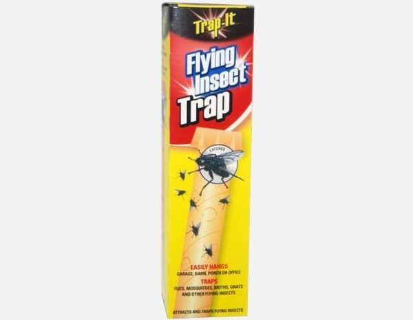 ProTouch TRAP-IT Fly Paper Lantern Glue Trap Giant Sticky Fly Trap Roll –  MAX Strength – Outdoor/Indoor – Non Toxic – for Flies and Other Bugs  -CH89104 - MegahardwareTT