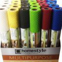 Homestyle Essentials Grip Liner 15″ X 36″ Multi-Purpose, PVC Grip Mat, Assorted Colors- Each Drawer, Grip and Shelf Liner, 15 Inch x 36 FT, Non Adhesive Roll, Anti-Skid, Non Slip, Durable and Strong, for Drawers, Shelves, Pantry, Cabinets, Storage, Kitchen and Desks, CH81754