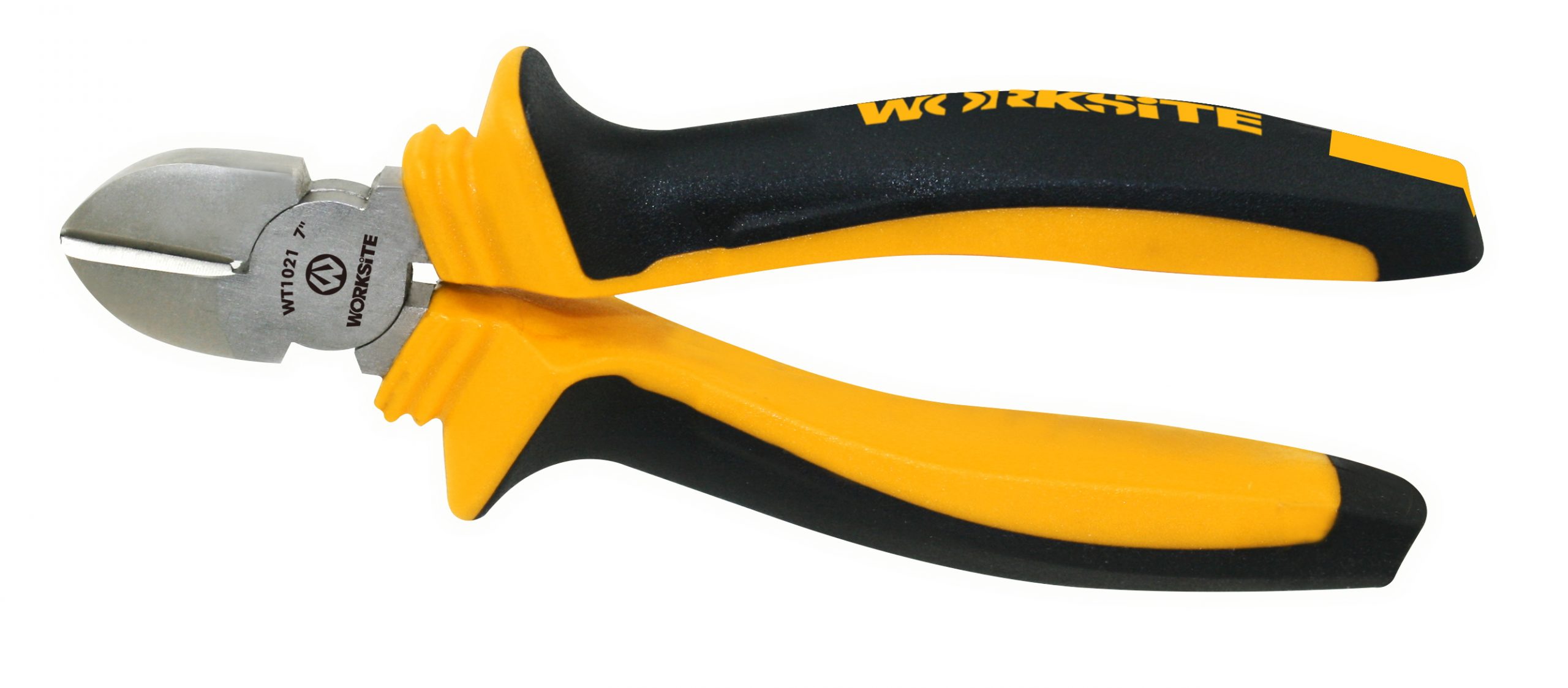 Worksite Diagonal Cutter Pliers 7inch,8inch Carbon Steel with TPR handle. Side Cutting Pliers is a Wire Stripper/Crimper/Cutter. Easy control with non slip handle. Works as a wire stripper, a wire cutter, paper cutter, trimming plastic products WT1021/WT1034