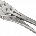 Worksite Vice Grip, Locking Pliers, 7inch/10inch Straight Jaw, Round Nose with Wire Cutter. Perfect Welding Tool. Ideal for tightening, clamping, twisting and turning. Ganzo Stripper WT1176/WT1177