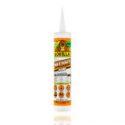 Gorilla Max Strength Construction Adhesive Clear – 9oz Cartridge- Bonds Metal, Wood, Plastic and More- 8212302