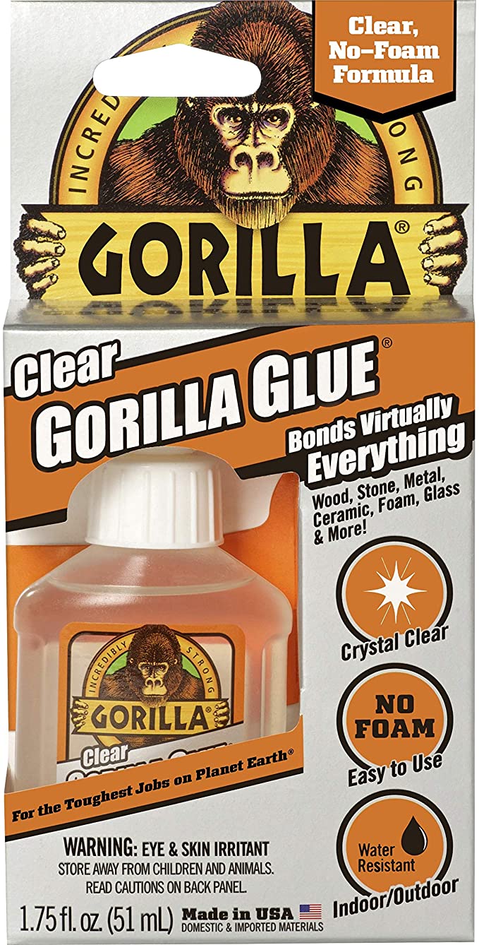 Gorilla Tough & Clear Double Sided Mounting Tape, 1 inch x 60 inch, Clear, Pack of 2, Size: 2 Pack 6065003