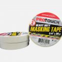 Protouch Heavy Duty Masking Tape 2 pack- 3/4inch x 30yards- CH89095