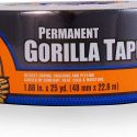 Gorilla  Weather Tape, 25 Yards 1-Pack, Black All Weather Waterproof Tape is an Ideal Solution for outdoor repairs-6009002