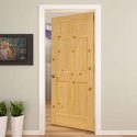 6 Panel Colonial Double Hip Knotty Clear Wooden Interior Door Slab (32×80 Inches) and (36×80 Inches). These wooden doors make perfect interior doors for Household Use. Doors can be used in Traditional Frames as well as For Sliding Doors -DRCP003 AND DRCP004