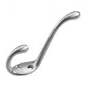 Durable, Elegant, Chrome Clothing Hooks With Screws – Design For Bathroom Convenience – Gives A Unique Look – High Quality Zinc – Can Also Hold One Roll Of Tissue For Easy Roll Replacement – Can Hold Hats, Backpacks Etc: – 43-040 – CHGM085