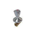 PLUMBEX Concealed Stop Valve (Stop Cock) With Tricorn Handle (1/2inch) 760. Can Be Used As Shut-Off Valve Or Water Saver Valve. Perfect For The Professional Or The Handy Man As It Allows An Easy Install. PEX002