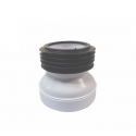 CRONEX Waste Connector Offset 40 Millimeter Offset. High Quality Finish, Colour To Match All Systems. Suitable For All Types Of Commercial And Domestic Installations.  Made Of Durable White PVC And Rubber Washer.  CRX0094-CXP5049