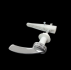 CRONEX: Cistern Handle 3/8 Inches.  Toilet Handle Replacement. Suitable For Various Types Of Toilet Tanks. Durable Handle Made From Stainless Steel. Universal Lift Arm: Fit Most Of Toilet Cistern. Fit For Front, Side And Angled Toilet Lever Mounting CRX0019/CP5461.