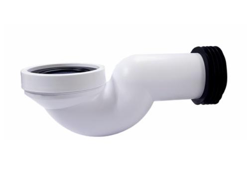 CRONEX WC Pan Made Connector, Offset 110 Millimeter Offset. High Quality Finish, Colour To Match All Systems. Suitable For All Types Of Commercial And Domestic Installations.  Made Of Durable White PVC With Glossy White Finish And Rubber Washer, .  CRX0220-PSWPAN37205