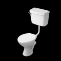 ARMITAGE MAGNIA White Low Level  Toilet Set. Made With Side Water Inlet an Cistern Level Flush System. Enhance Your Bathroom Area At Home Or The Workplace With This Durable, Elegant, Stylish Toilet Set. Low-Consumption (1.6 Gpf/6.0 Lpf) Helps You Save Water Making It Perfect For The Dry Season. Saves Clean Up Time With Its ‘Everclean’ Surface. ARAW003
