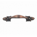 MEGALUXE Antique Copper Cupboard 141 Millimeter Handle. This Vintage Style Will Certainly Uplift any Furniture. Ideal for Wardrobes, Chest of Drawers, Desk Drawers, Cabinets, Kitchen Drawers, etc. Easy to Install. Accompanied With Two Screws. HLE127