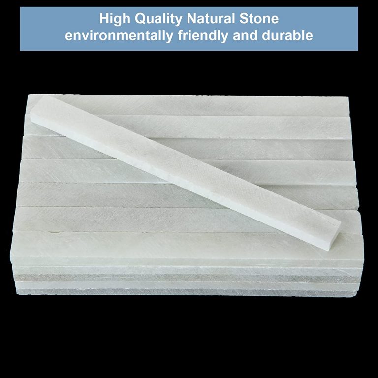 MEGALUXE Welder's Chalk. Soapstone Pen, Flat White Soapstone Refills