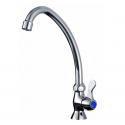 AQUARIUS  Goose Neck Tap, 1/2 Inch. Polished Chrome Finish for a Modern Look. Water Flow Control. Solid Waterway Construction.  Goose Neck Swivel Spout.  Premium Grade Ceramic Disc Quarter Turn Valve. Pressure System Tested. The Tap Combines Both Functionality And Affordability, Styled With A Polished Chrome Finish And Various Handle Types To Complement Many Styles Of Both Kitchen And Bathroom Designs. AQUA012
