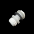 CRONEX Straight Side Overflow. Suitable For 1/2 Inch Connections. The Overflow Pipe Tank Connector Is Used To Connect Your Overflow Waste Pipe To Your Boiler Tank. Can Be Used In Growing Systems & Kits, Hydroponic Tanks Trays & Waterbutts, Irrigation Fittings, Systems Spare Parts CRX0171