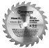 Worksite TCT Carbide Tipped Circular Saw Blade 6 1/2 inch (165mm).General Purpose for Wood, Laminate, Veneered Plywood & Hardwoods for Contractors and DIY. Blade for Cordless Circular Saw CCS334- CCS334-JP