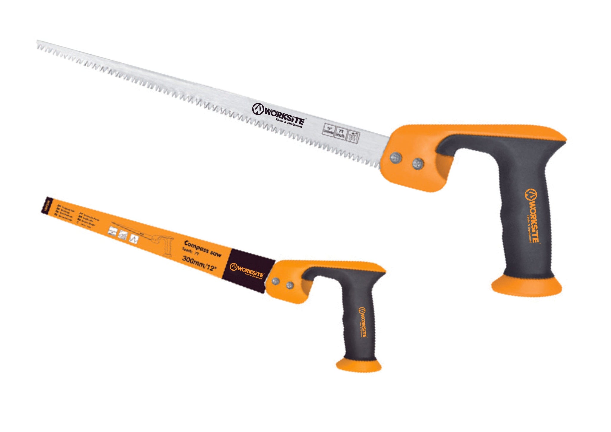Worksite Compass Saw, Precision Saws for Wood, Saw for Plastic, Hand Saw for Drywall is designed for curve cuts and other working, carpentry, and hobby applications; Make quick and precise cuts across a variety of materials-WT6017