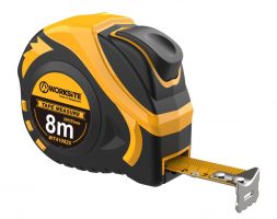 “Worksite 26 Feet X 1 inch (8mx25mm), MULTI PURPOSE MEASURING TAPE – 26ft/8m measuring tape (25mm wide, 0.13mm thick) in high accuracy perfect for DIY, woodworking, home decoration, architects – WT410825 ” No reviews