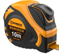 “Worksite 33 Feet X 1 inch (10mx25mm), MULTI PURPOSE MEASURING TAPE – 33ft/10m measuring tape (25mm wide, 0.13mm thick) in high accuracy perfect for DIY, woodworking, home decoration, architects – WT410825 ”  No reviews