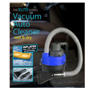 The Elite Series Vacuum Auto Cleaner Wet & Dry 3 Attachment Head , Ideal for Car Interiors, Workshop, Camping Tents, Boat Interiors- 10002404