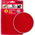 Liao Solid 2 Pack Microfiber Edge-less Cloth, Cleaning Towel, Super Soft, All Purpose, Highly Absorbent, Lint-Free and Streak-Free. Ideal for Household and Car Washing, Drying, Detailing and More – G130018
