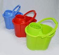 Durable, Attractive, 16 Litre, Mop Bucket with Wheels