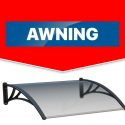 Polycarbonate Awnings features weather resistance offering you protection from sun and rain – D1200A-S