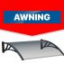 Polycarbonate Awnings features weather resistance offering you protection from sun and rain – D1200A-S