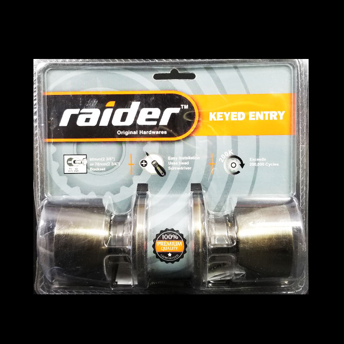 RAIDER CY/ENT LOCK 3201 AB